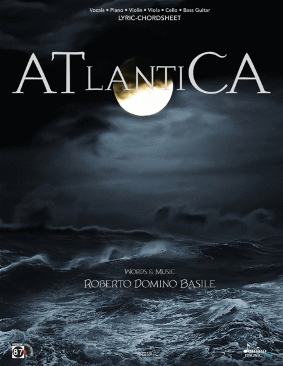 Atlantica (Lyric-Chordsheet) Small Ensemble scores gallery preview page 1