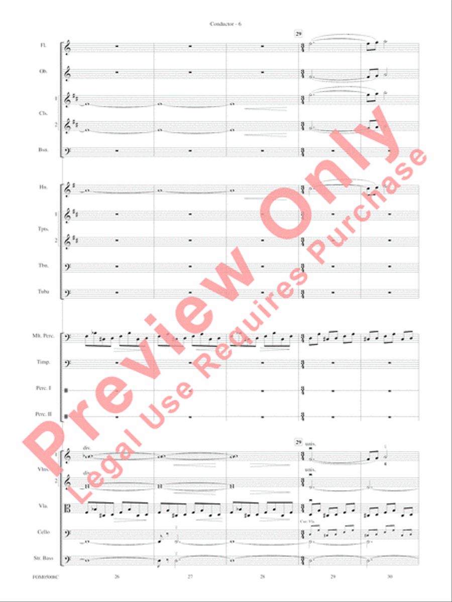 Battle of the Heroes (from Star Wars: Episode III Revenge of the Sith) Full Orchestra scores gallery preview page 9