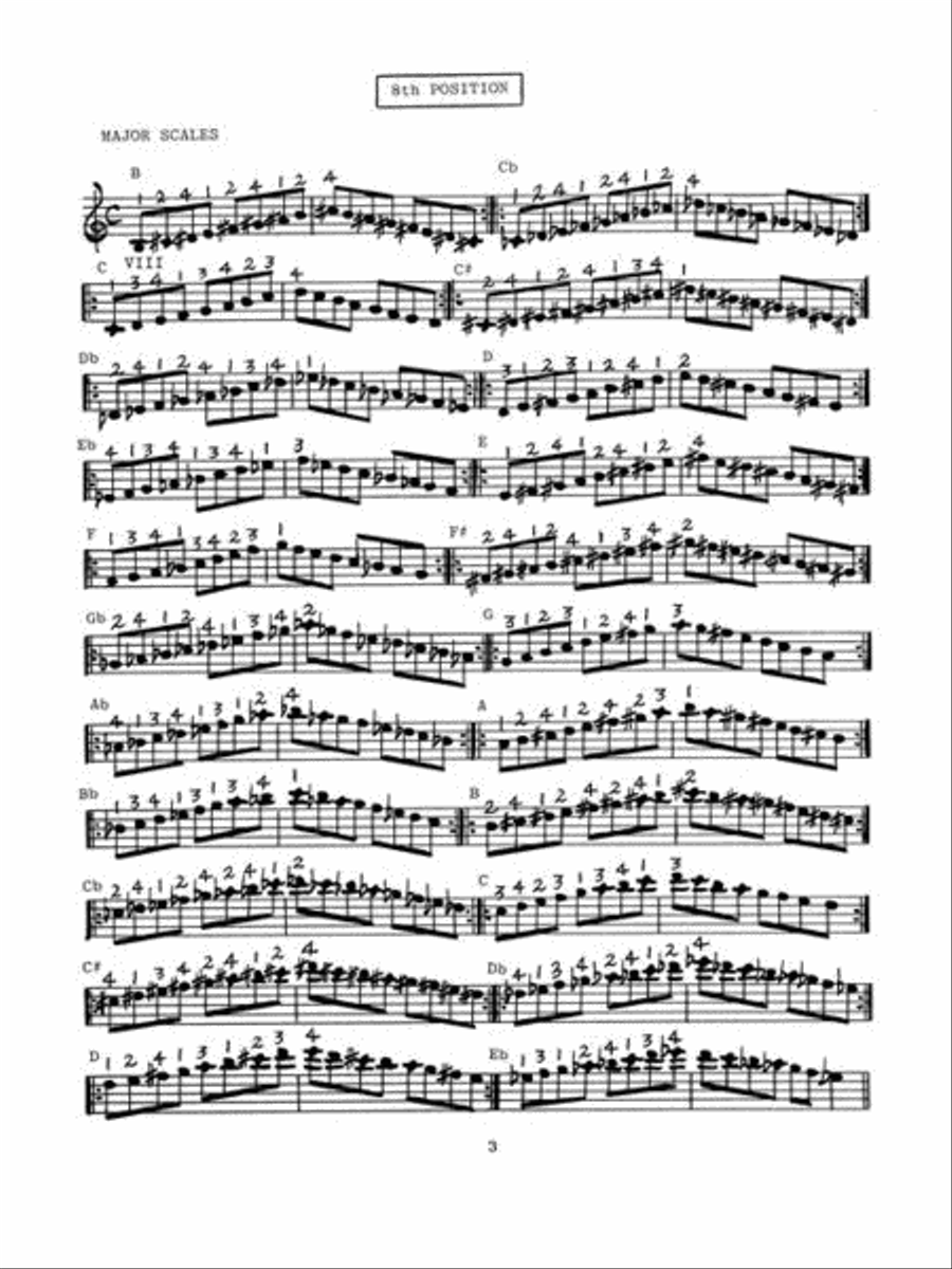 Advanced Reading Studies for Guitar Classical Guitar scores gallery preview page 3