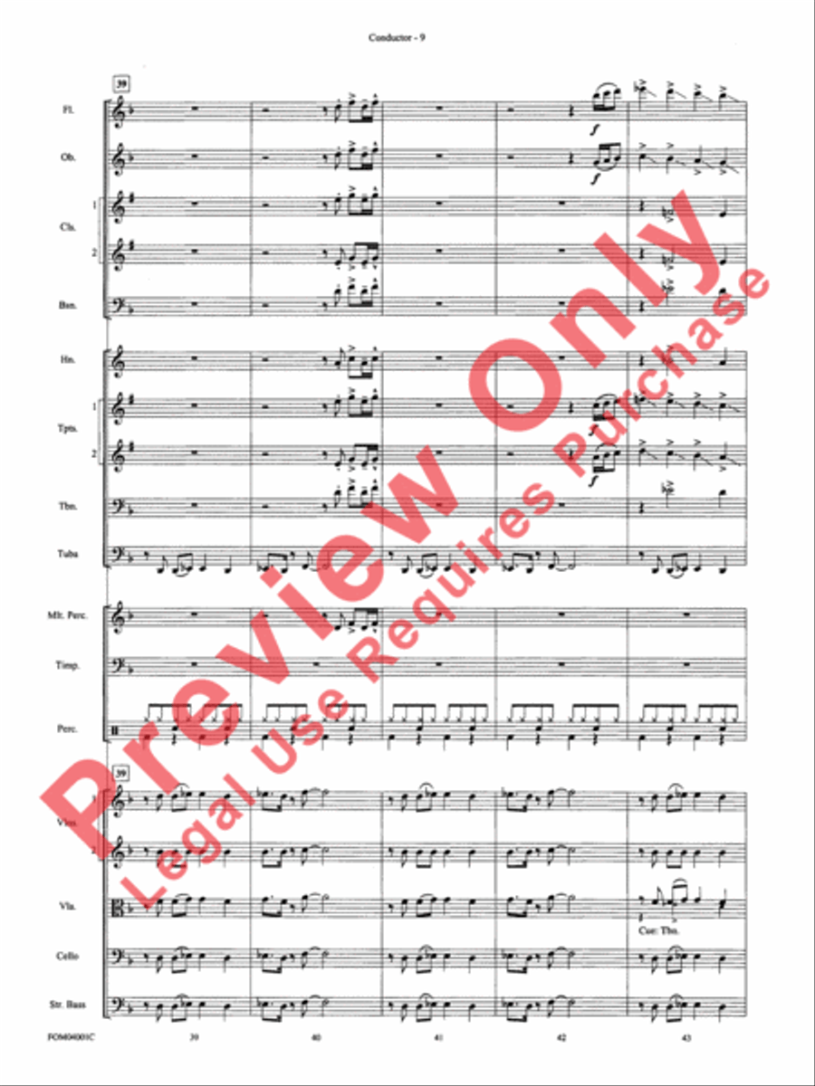 Celebration Full Orchestra scores gallery preview page 12