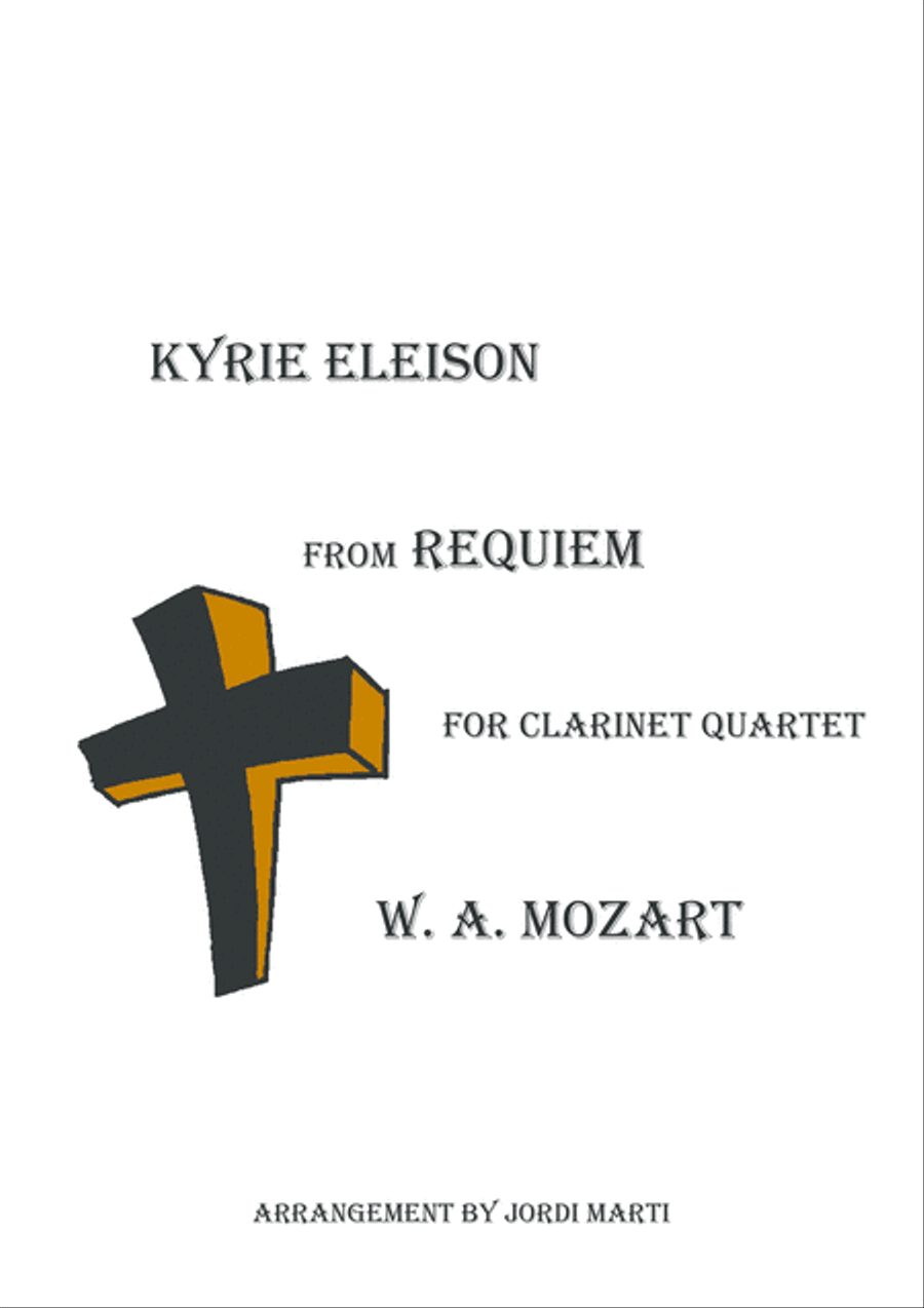 Kyrie eleison - Requiem Woodwind Quartet scores gallery preview page 1