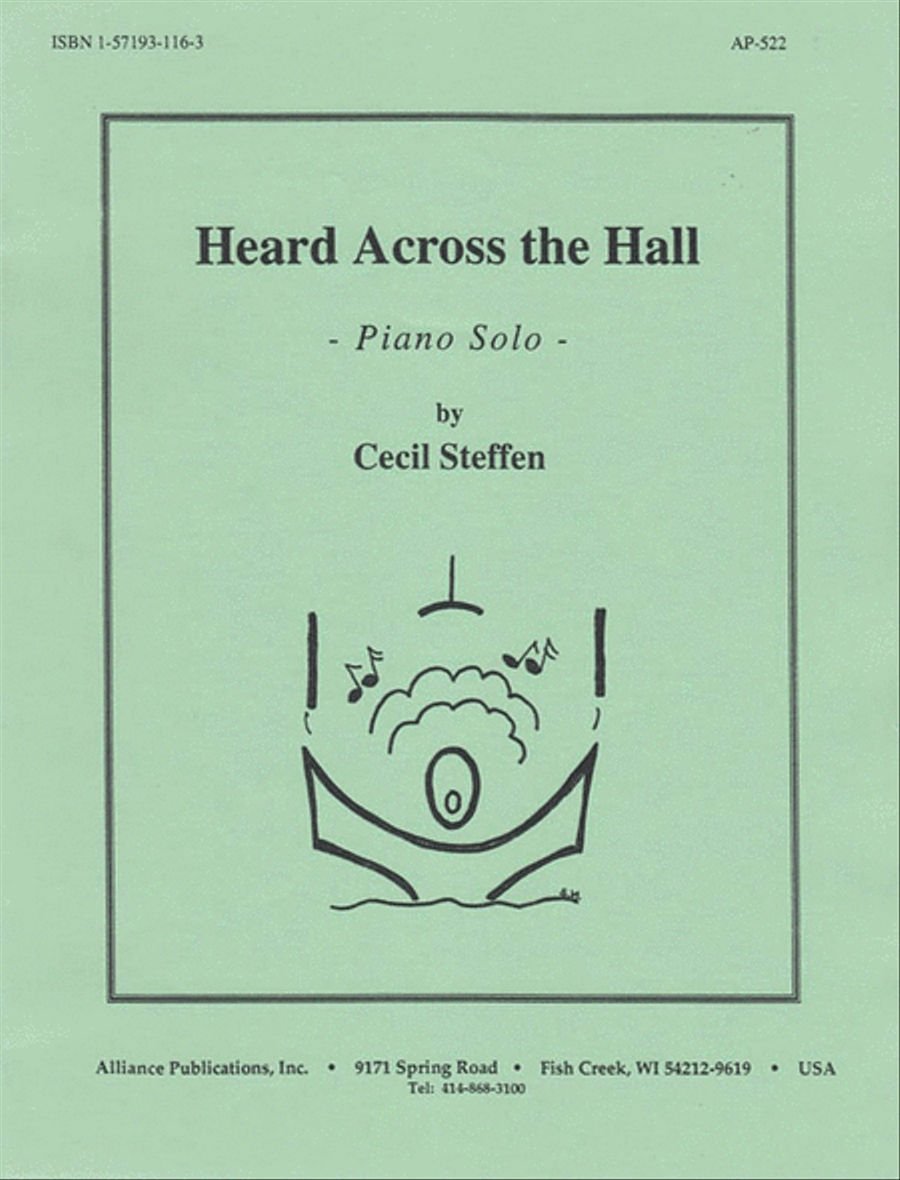 Heard Across the Hall Piano Solo scores gallery preview page 1