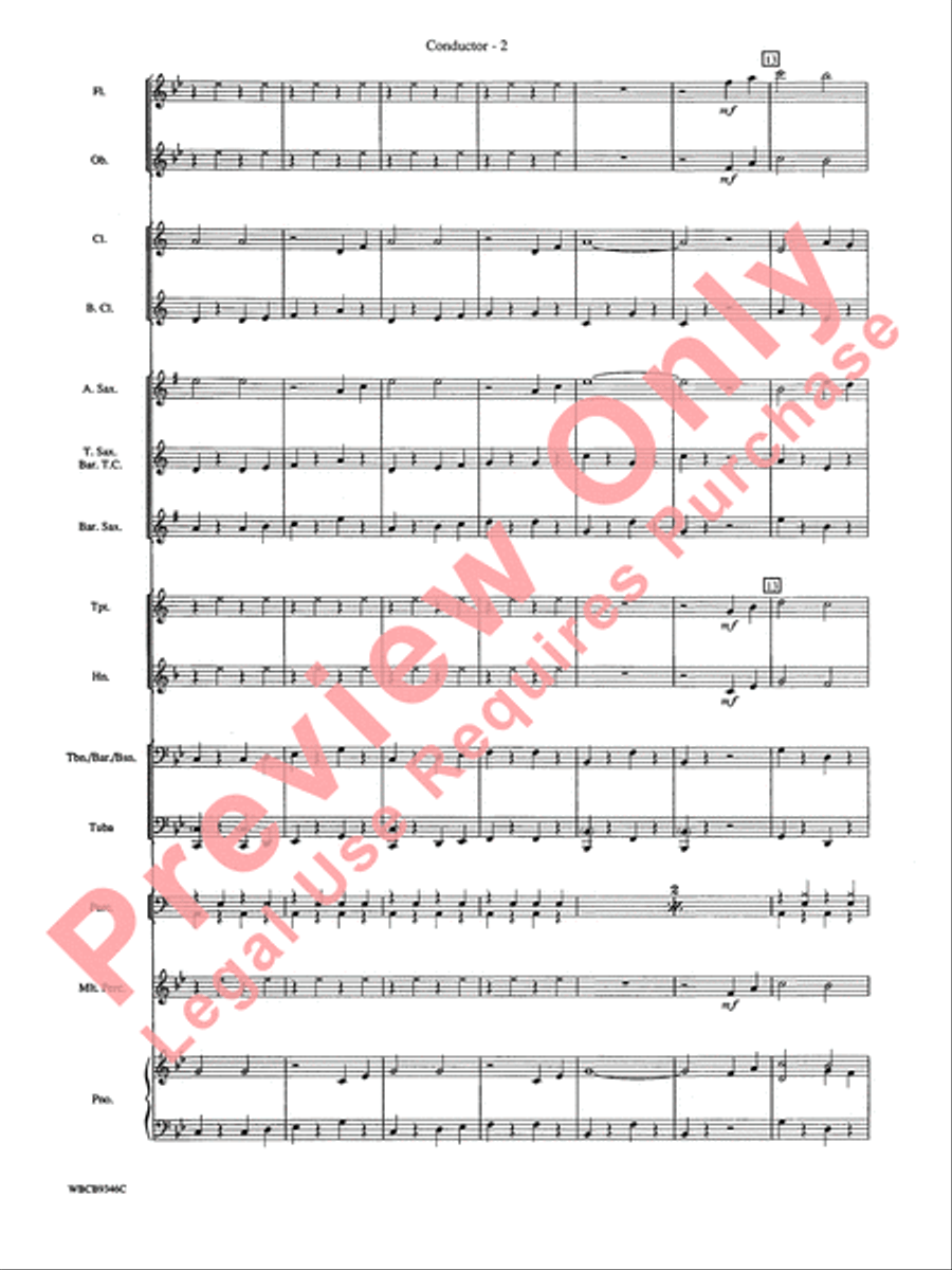Mack the Knife (from The Threepenny Opera) Concert Band scores gallery preview page 5