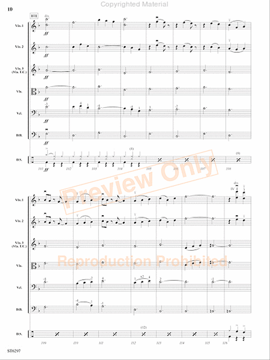 It's the Most Wonderful Time of the Year String Orchestra scores gallery preview page 11