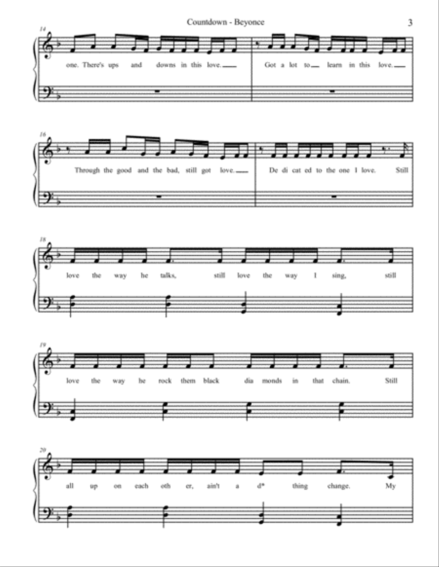 Countdown Small Ensemble scores gallery preview page 3