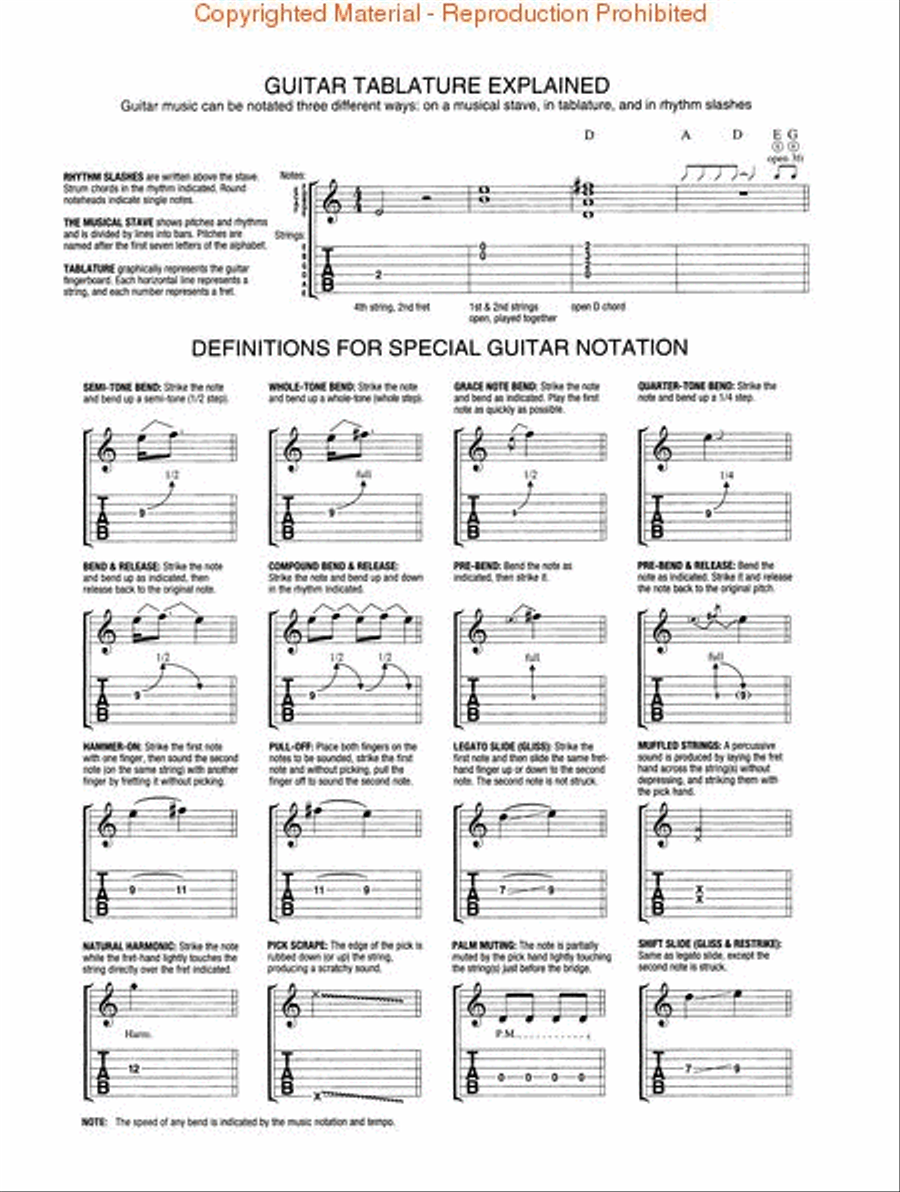 U2 – The Best of 1990-2000 Electric Guitar scores gallery preview page 2