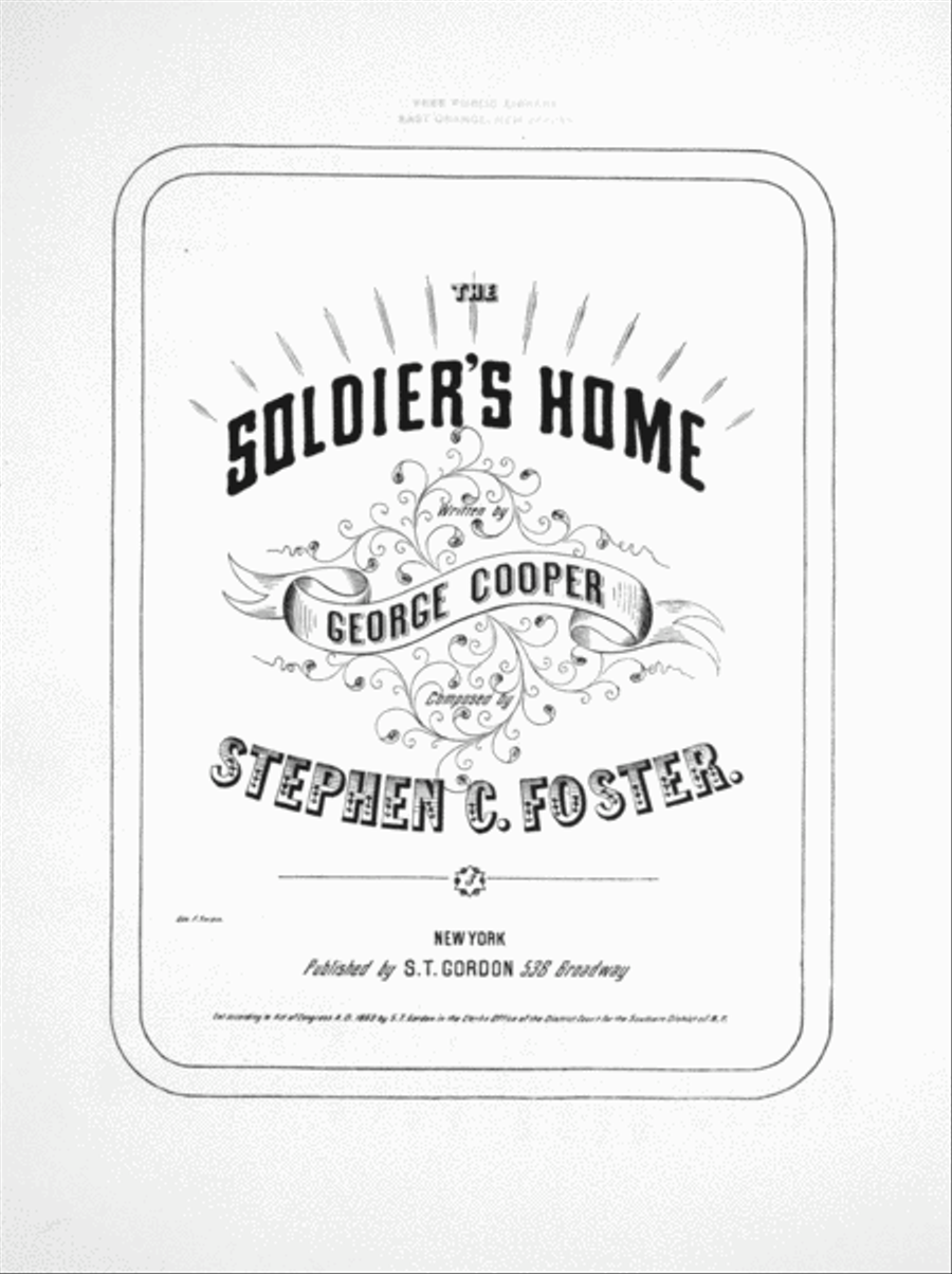 The Soldier's Home Voice scores gallery preview page 1