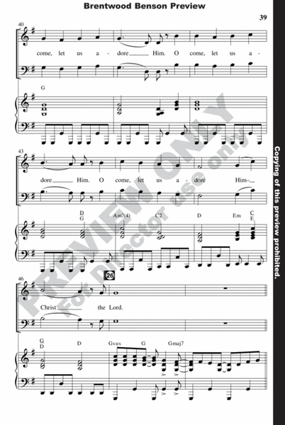 Peace, Hope and Joy (Choral Book) image number null