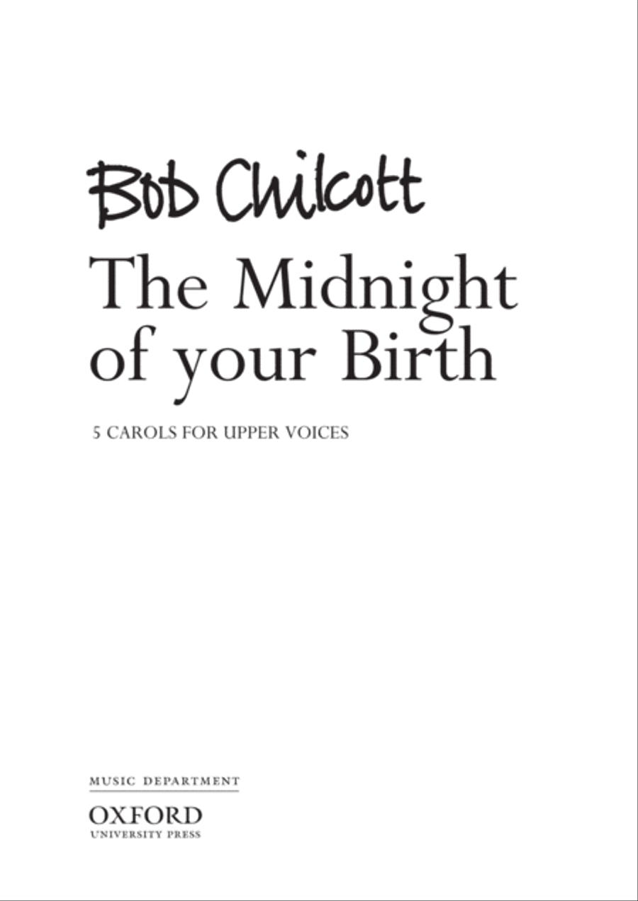 The Midnight of your Birth SSAA scores gallery preview page 2