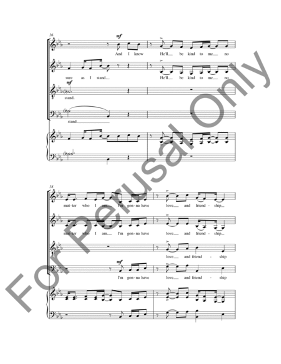 In That Promised Land 4-Part scores gallery preview page 5