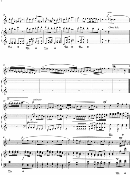 Suite For Oboe & Piano In C Major