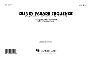 Book cover for Disney Parade Sequence - Full Score