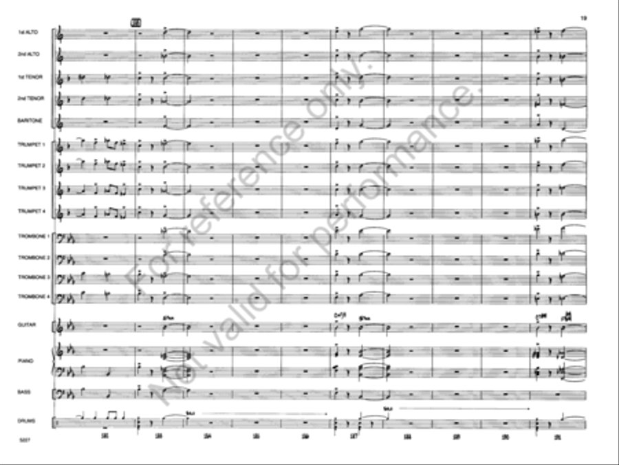 Avalon Jazz Ensemble scores gallery preview page 20