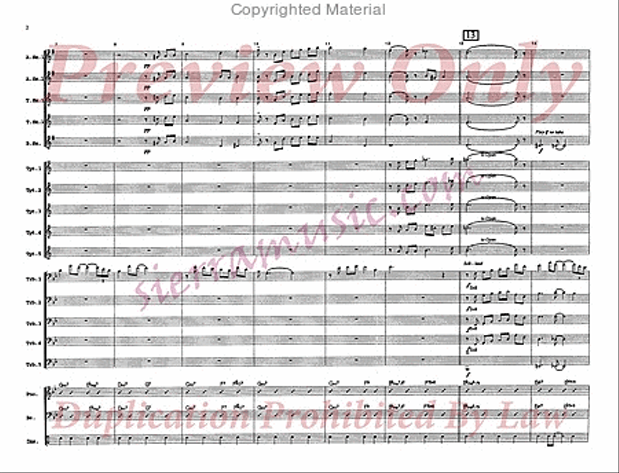 My One And Only Love Jazz Ensemble scores gallery preview page 3