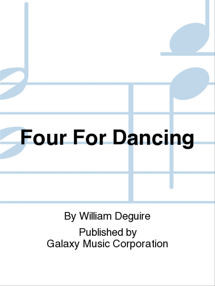 Four For Dancing Piano Solo scores gallery preview page 1