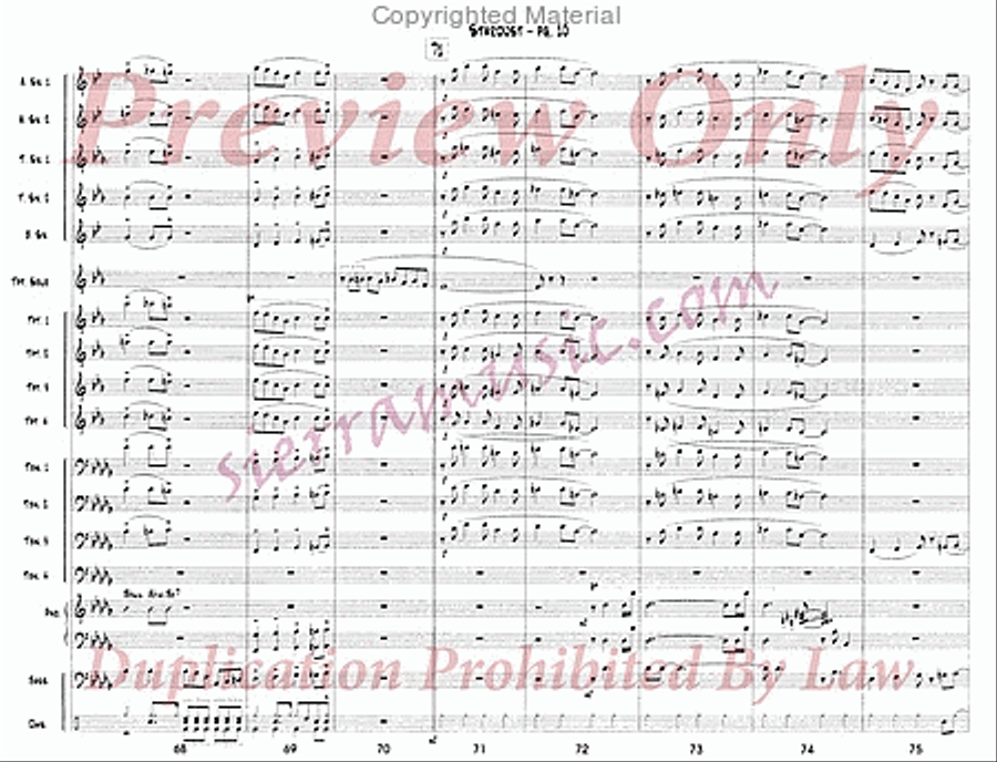Stardust Jazz Ensemble scores gallery preview page 11