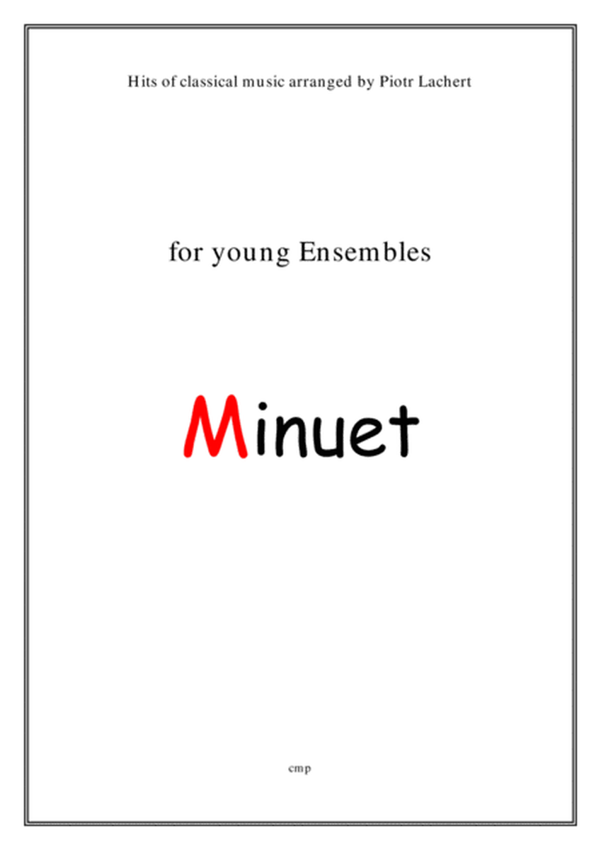 J.S.Bach - Minuet (Young Ensembles) image number null