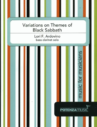 Book cover for Variations on themes by Black Sabbath