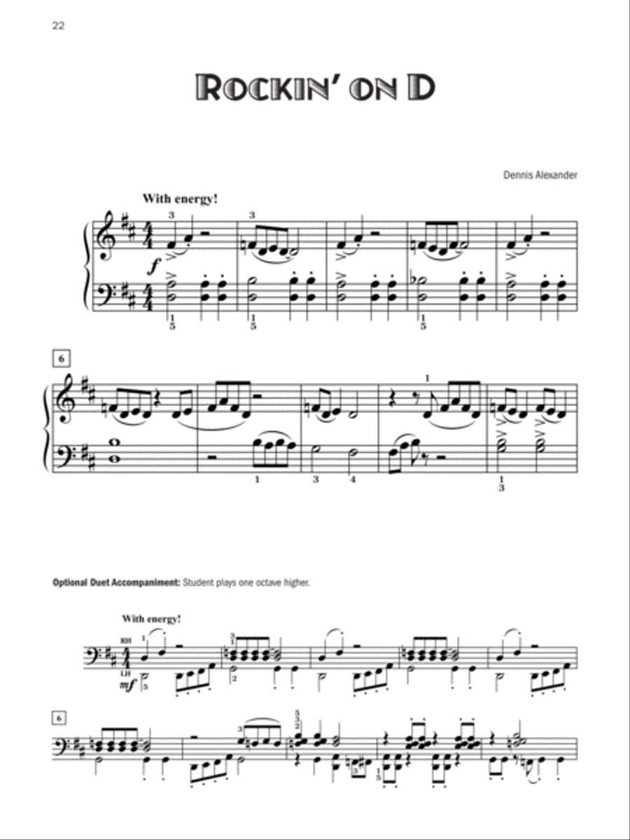 Five-Star Solos, Book 2 Easy Piano scores gallery preview page 5