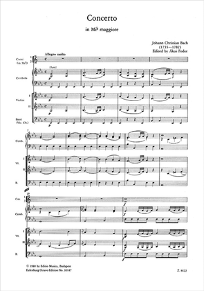 Concerto in Mib maggiore per cembalo (pno) e orch.