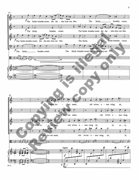 A Song, A Prayer, A Voyage (Full/Choral Score) image number null