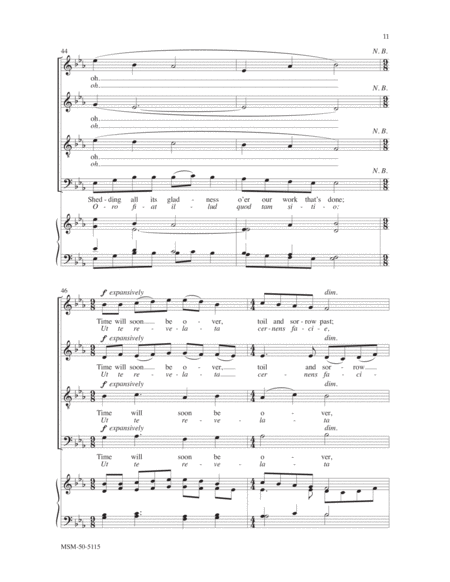 O Savior, Blessed Savior (Adoro te devote) (Choral Score) by James Biery 4-Part - Sheet Music