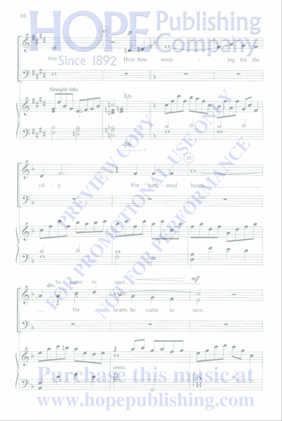 Here is the Love Here is the Love Choir scores gallery preview page 20