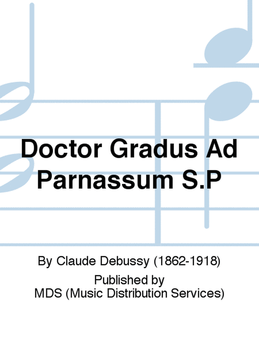 DOCTOR GRADUS AD PARNASSUM S.P