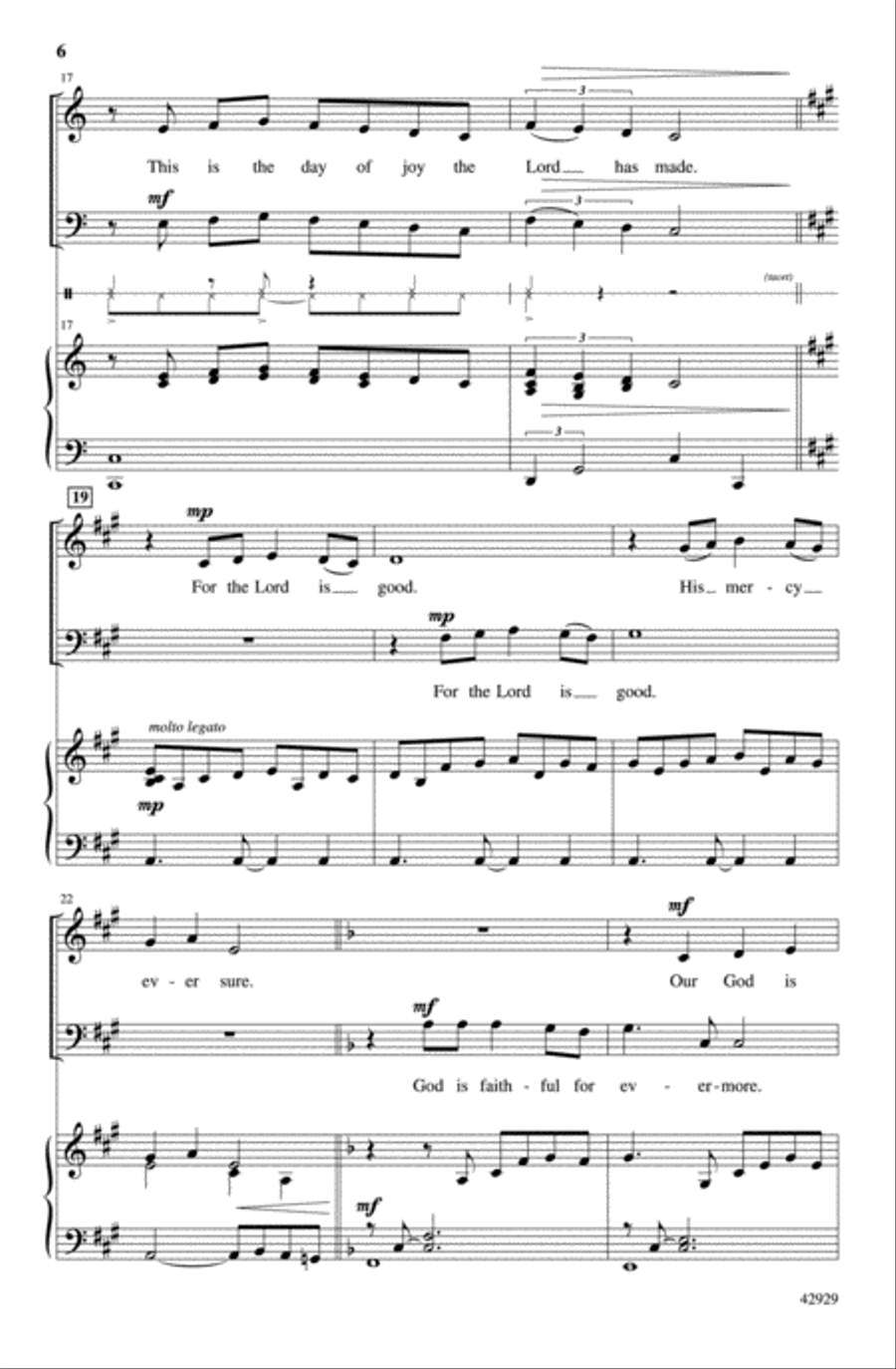 Come Rejoicing, Sing! 4-Part scores gallery preview page 5