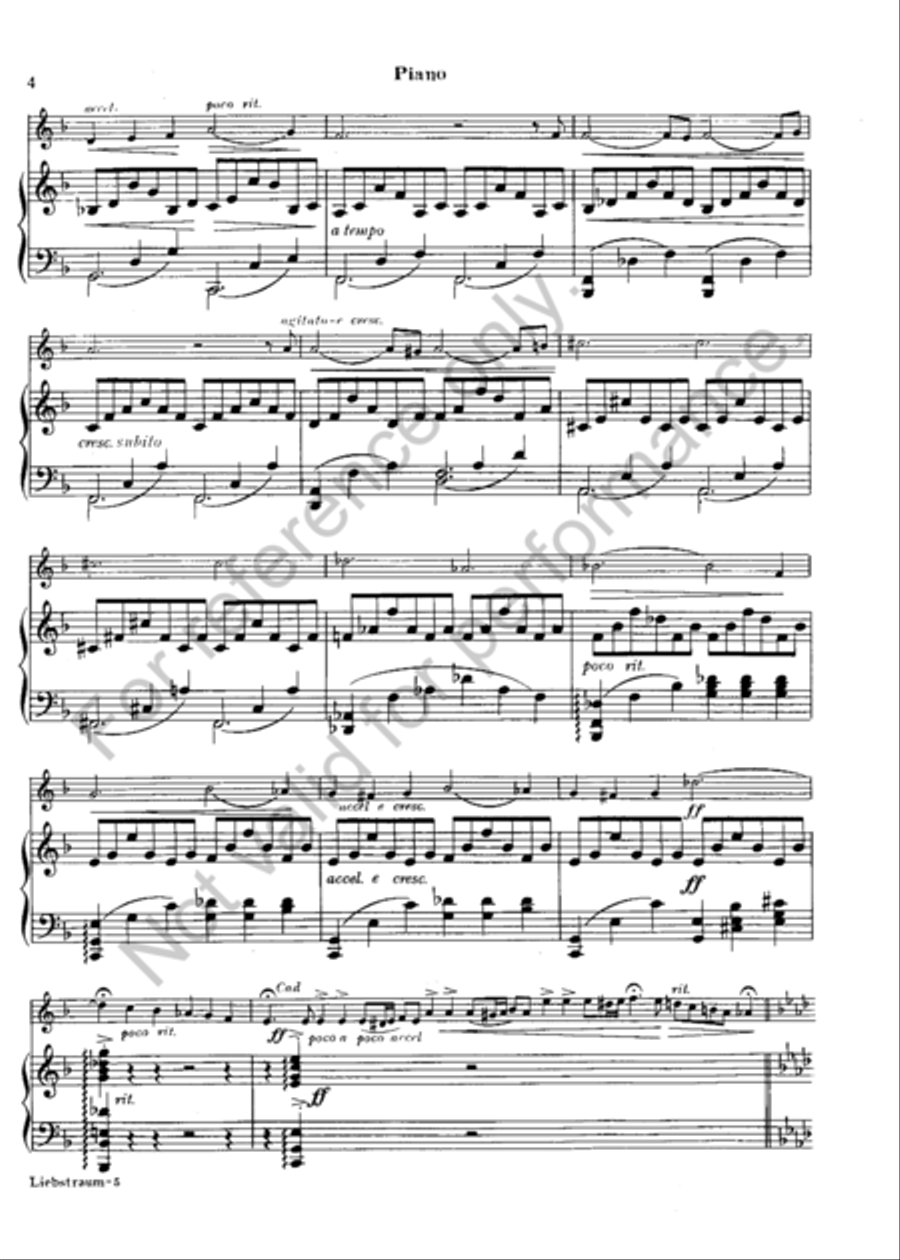 Liebestraum Liebestraum Baritone Horn BC scores gallery preview page 3