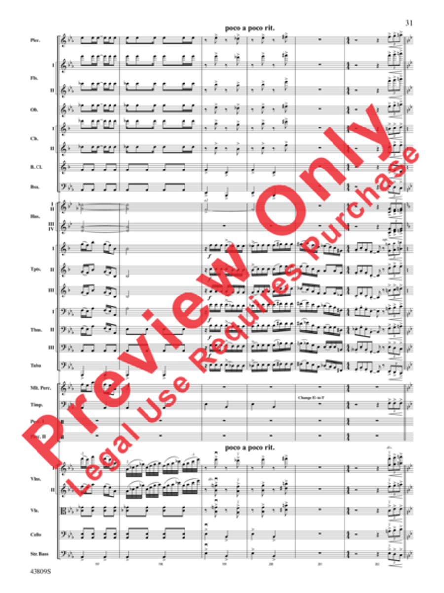 Gershwin by George! Full Orchestra scores gallery preview page 32