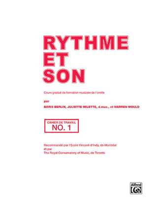 Rhythme et Son, Book 1