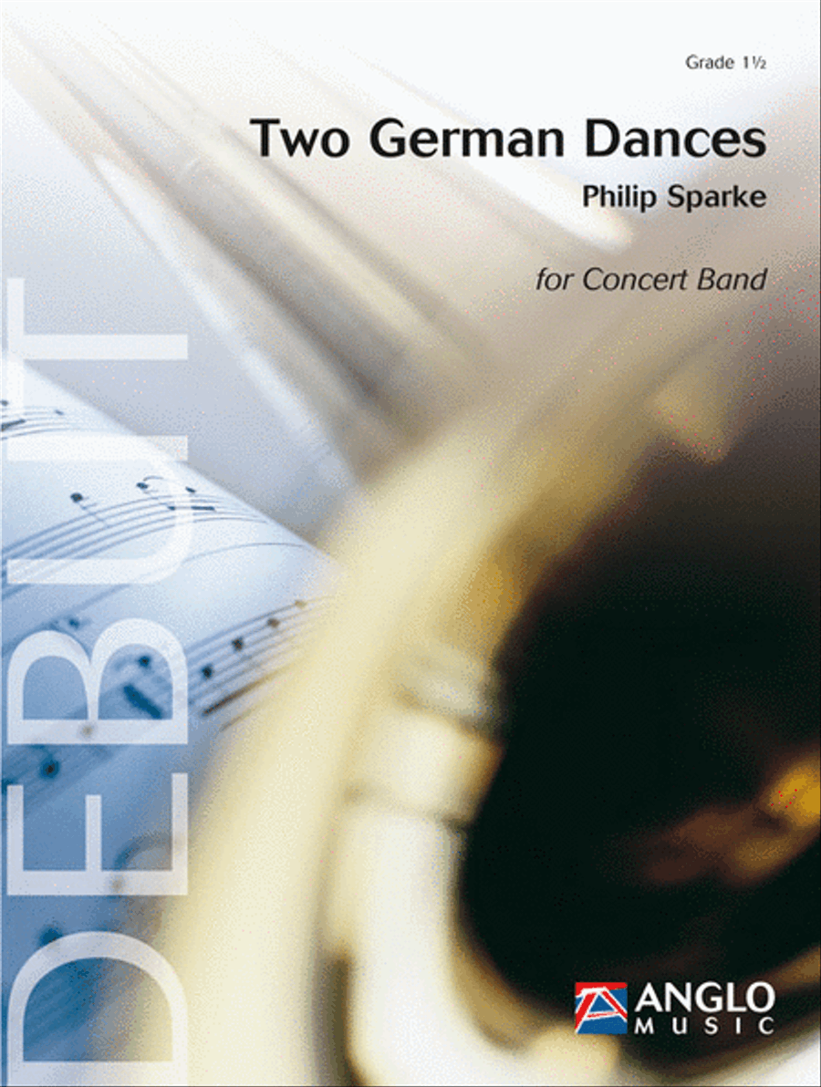 Two German Dances Concert Band scores gallery preview page 1