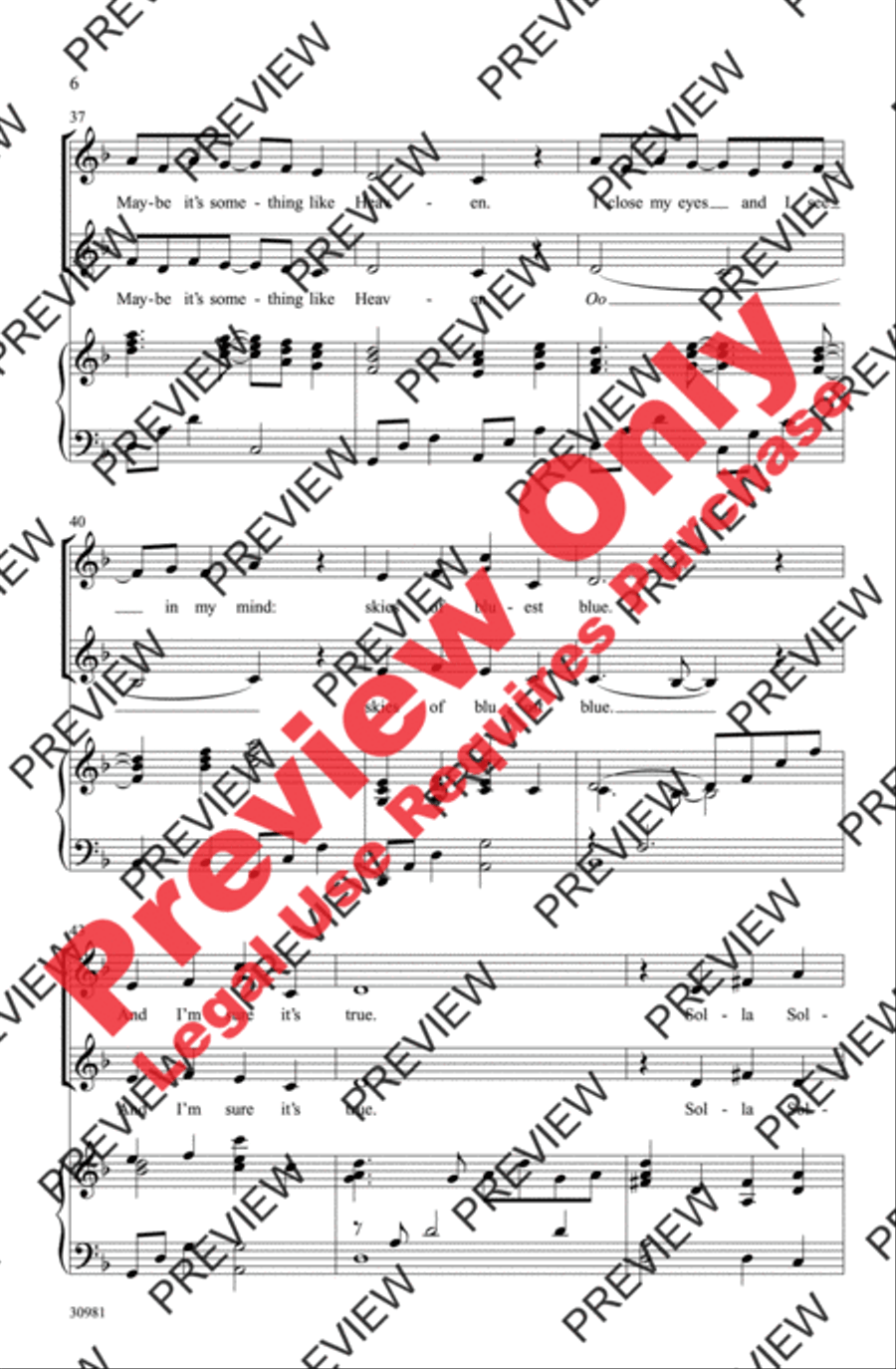Solla Sollew 2-Part scores gallery preview page 6