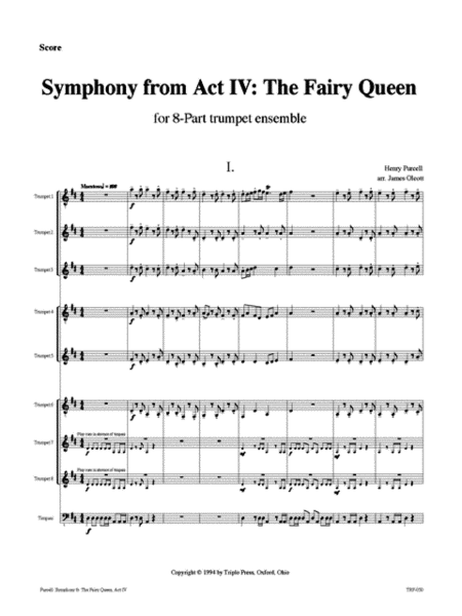 Symphony from the Fairy Queen, Act IV image number null