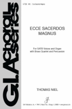Book cover for Ecce Sacerdos Magnus - Full Score and Parts