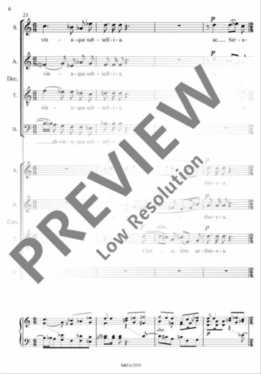 Plebs angelica Plebs angelica A Cappella scores gallery preview page 9