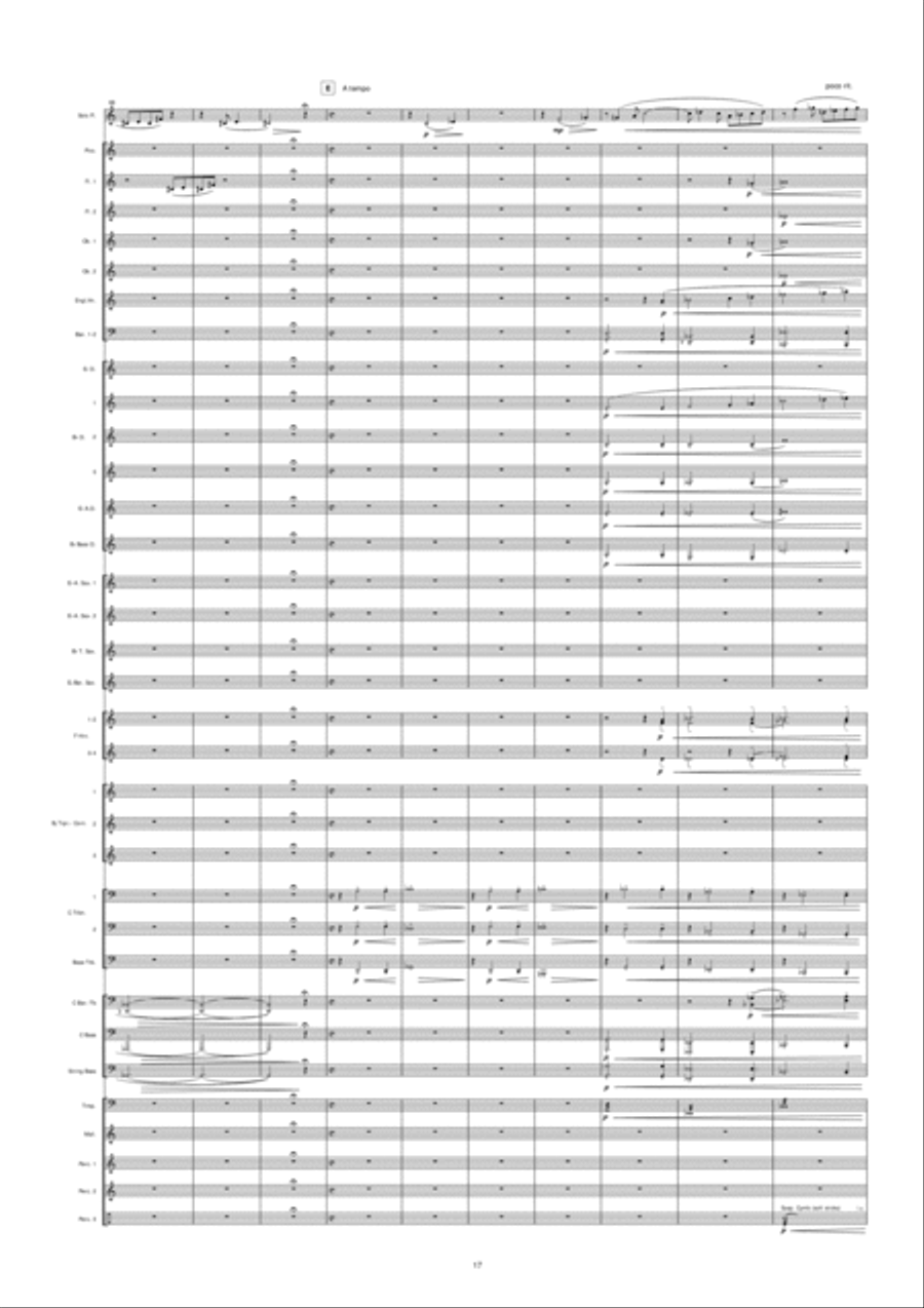 Night In Venice Concert Band scores gallery preview page 18
