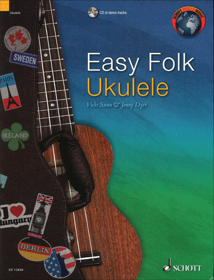 Easy Folk Ukulele Easy Folk Ukulele Guitar Tablature scores gallery preview page 1