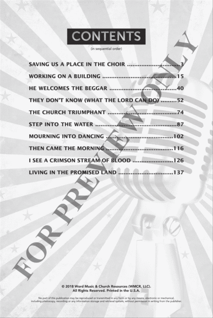 Southern Gospel Songs, Volume 2 - Choral Book Choir scores gallery preview page 3