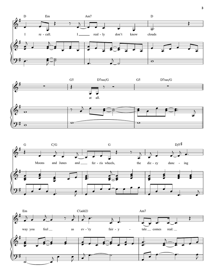 Both Sides Now (from CODA) Voice scores gallery preview page 3