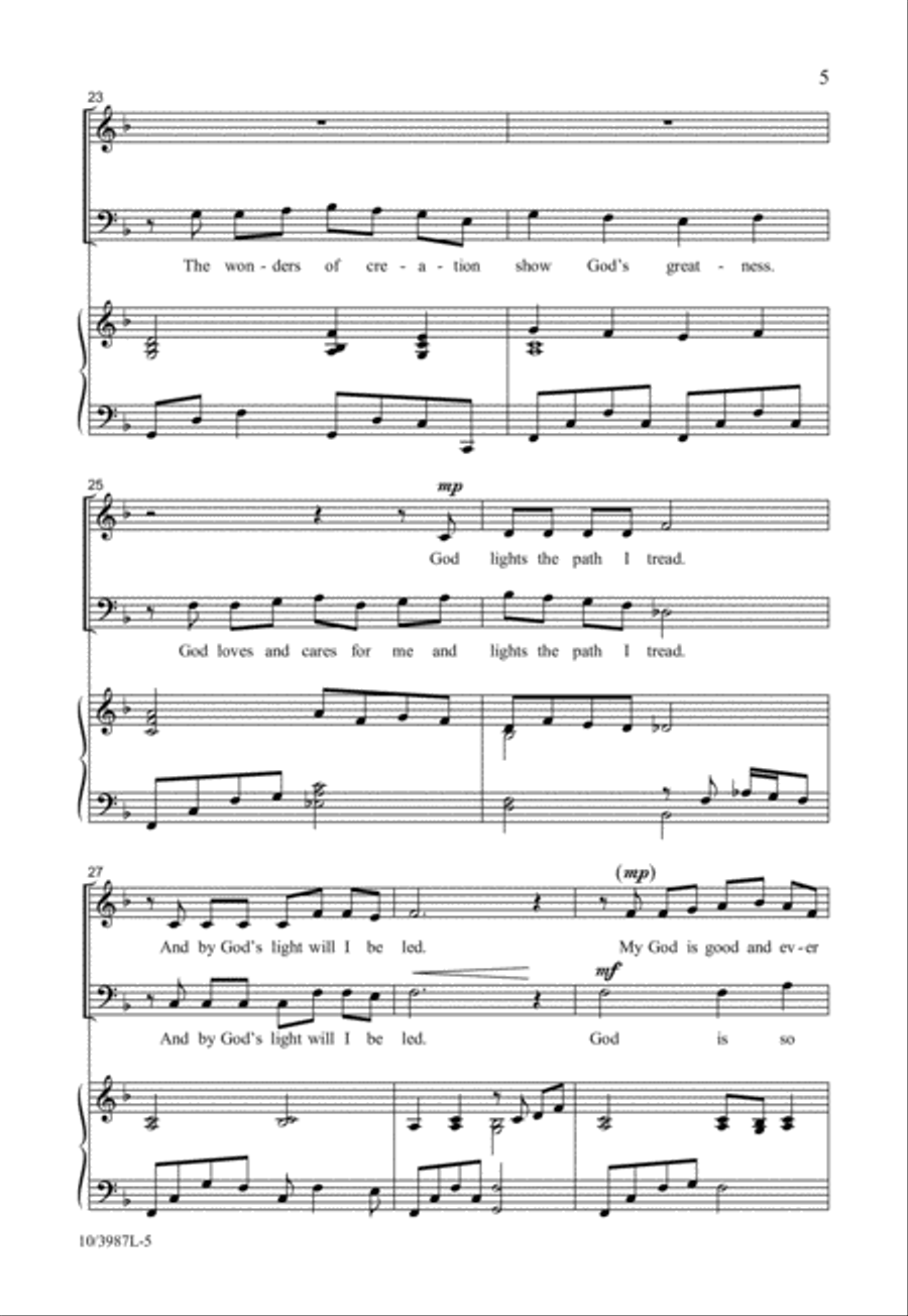 God Is So Good God Is So Good 2-Part scores gallery preview page 5