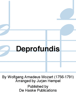 Book cover for Deprofundis