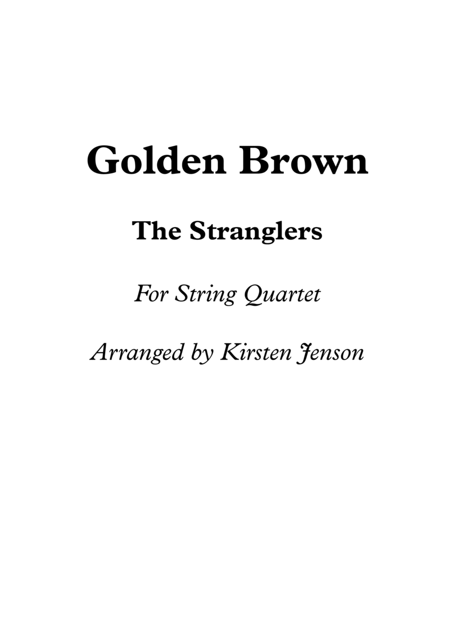 Golden Brown String Trio scores gallery preview page 1
