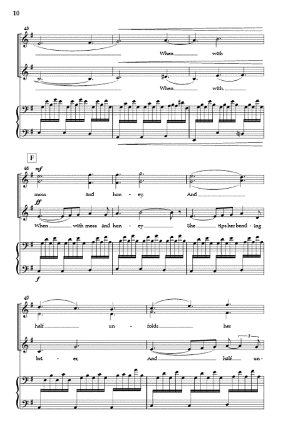 The Rose (SA) - Vocal Score SA scores gallery preview page 10