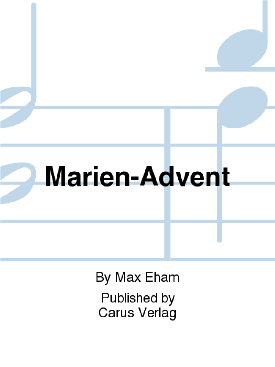 Marien-Advent Marien-Advent 4-Part scores gallery preview page 1