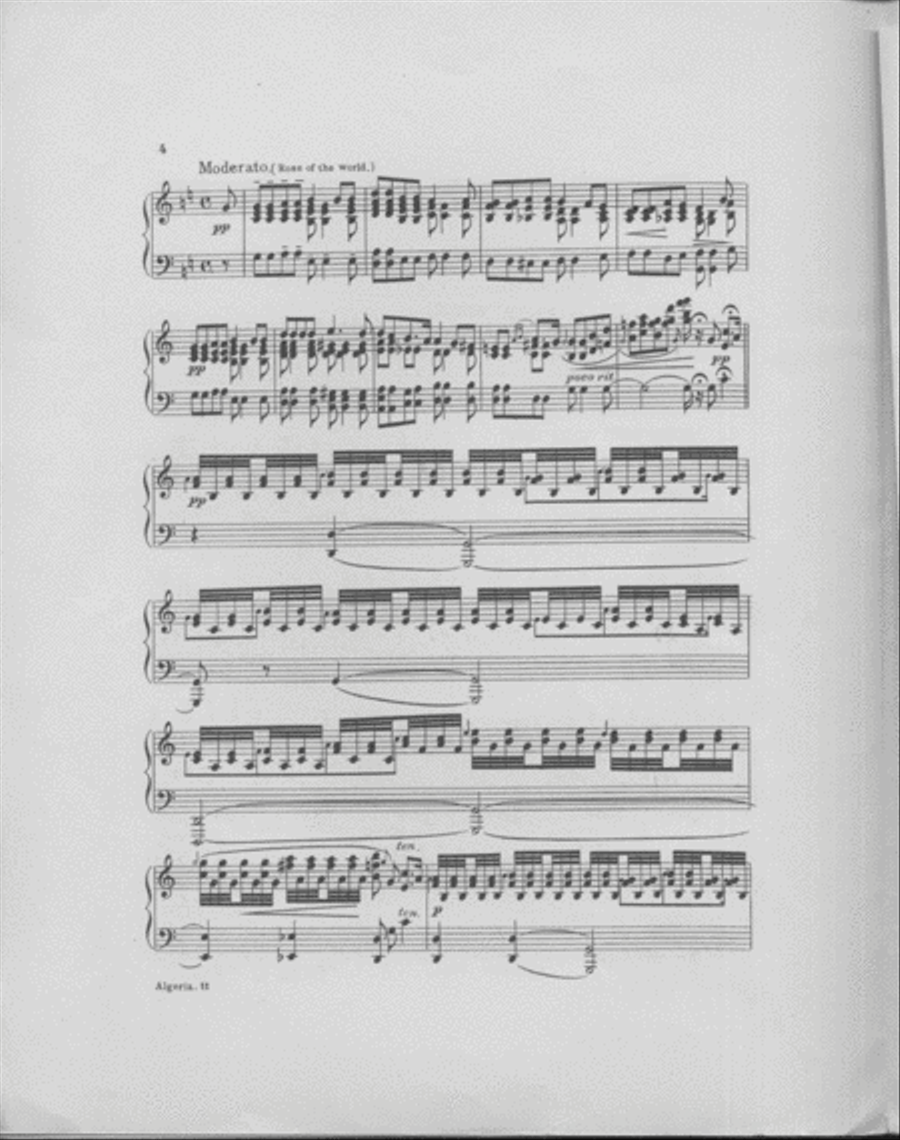 Selections from Algeria Piano Solo scores gallery preview page 5