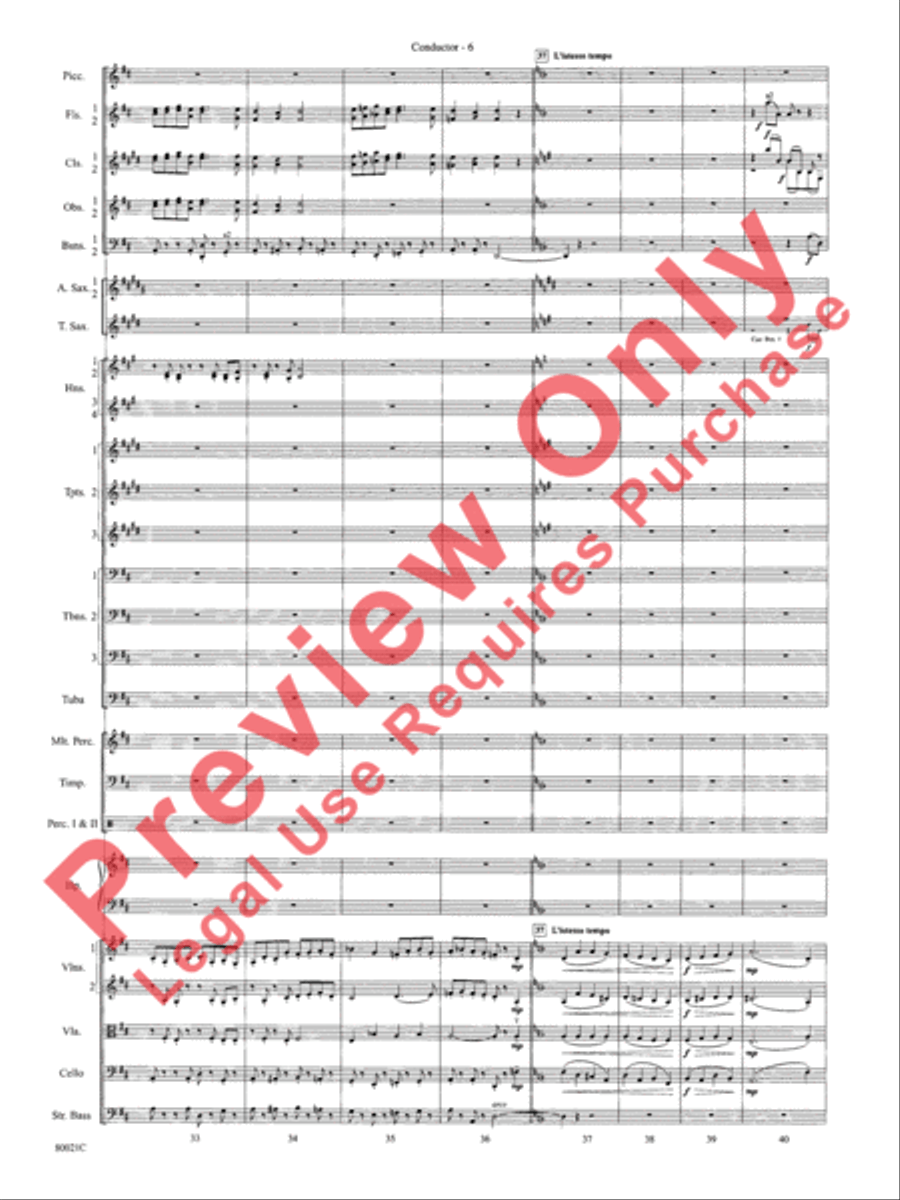 A Christmas Festival Full Orchestra scores gallery preview page 9