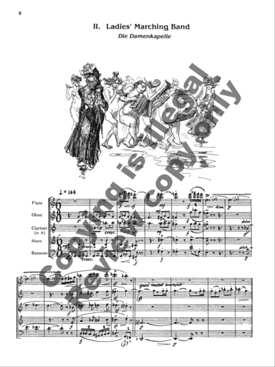 Skizzen (Score) Skizzen (Score) Woodwind Quintet scores gallery preview page 4