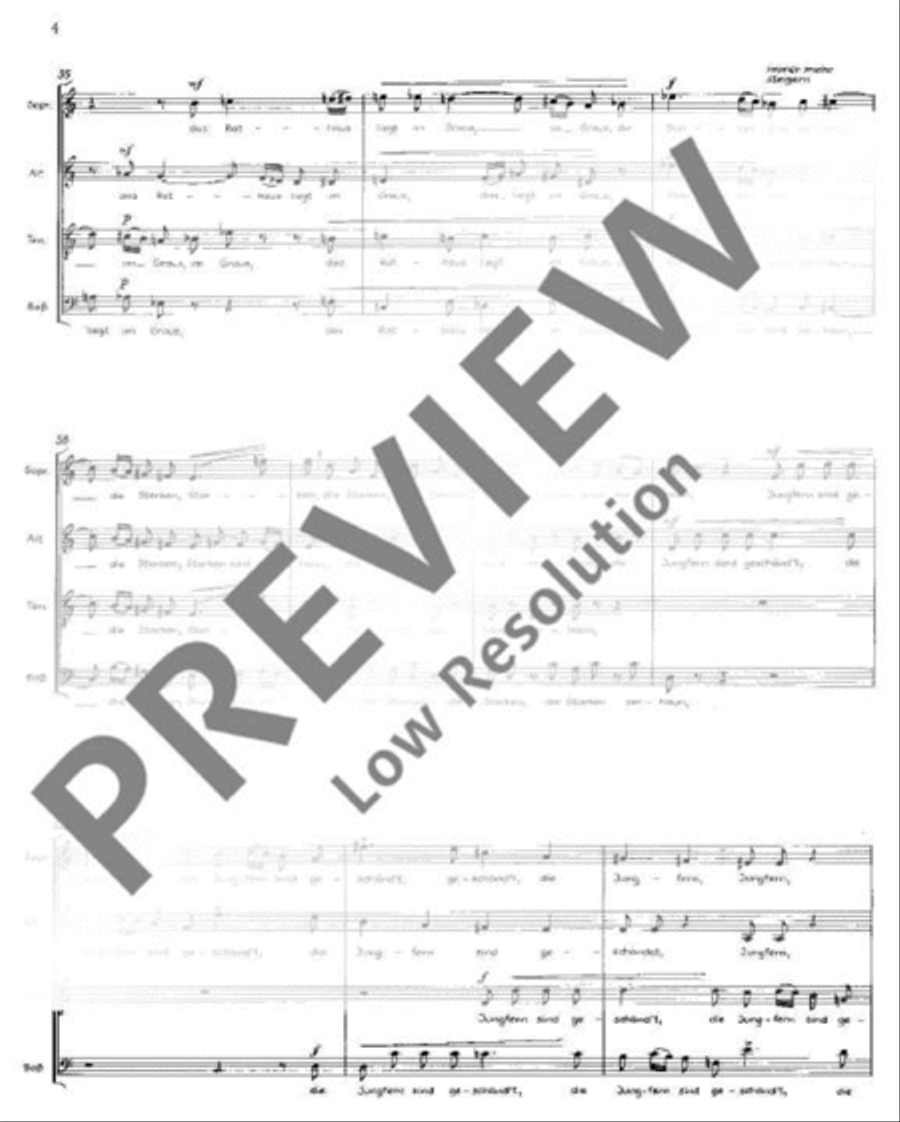 Friede Anno 48 Friede Anno 48 4-Part scores gallery preview page 5